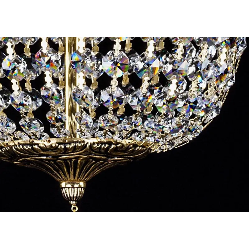 Candelabru Cristale, Bohemia, E14, L301078CE, Crystal