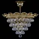Candelabru Alama, Cristale, Bohemia, G9, L301079CE, Crystal