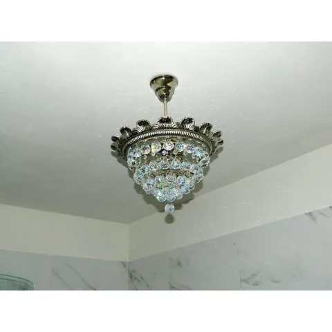 Candelabru Alama, Cristale, Bohemia, G9, L301079CE, Crystal