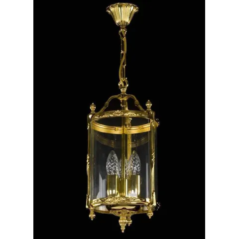 Candelabru Alama, Cristale, Bohemia, E14, L301083, Crystal