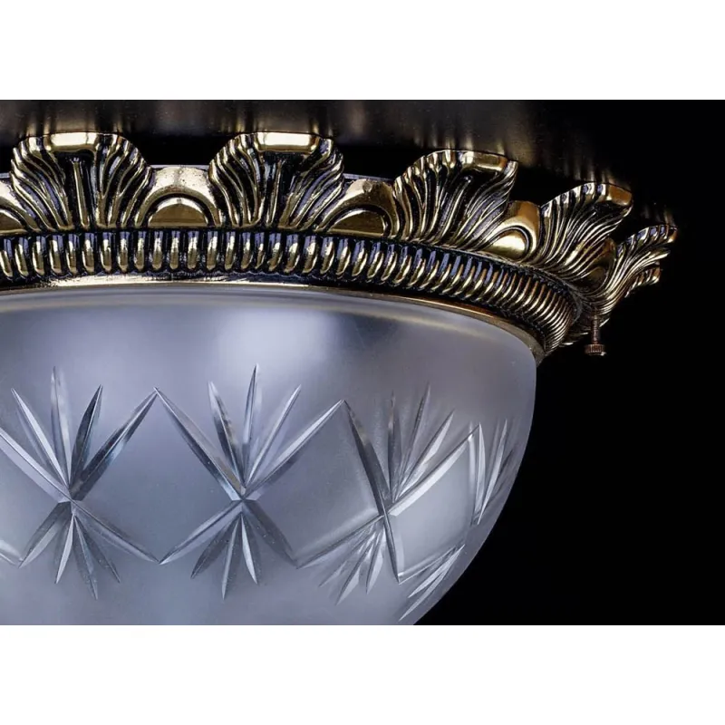 Candelabru Alama, Cristale, Bohemia, E27, L301090, Crystal