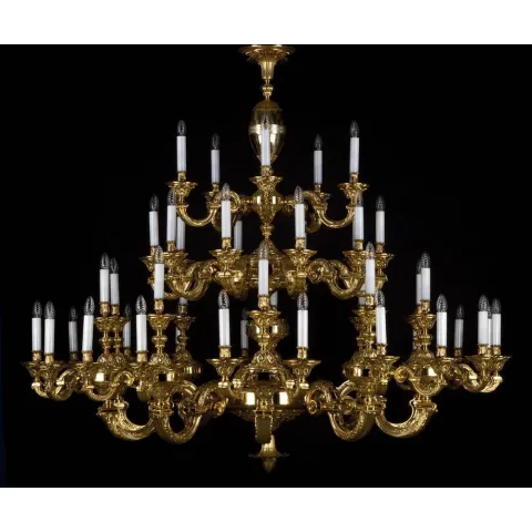 Candelabru Big Alama, Cristale, Bohemia, E14, L301093, Crystal