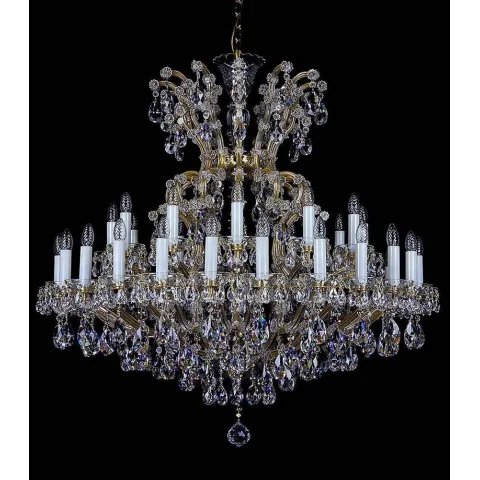 Candelabru Cristale, Maria Theresa, Bohemia, E14, L301098CE, Crystal