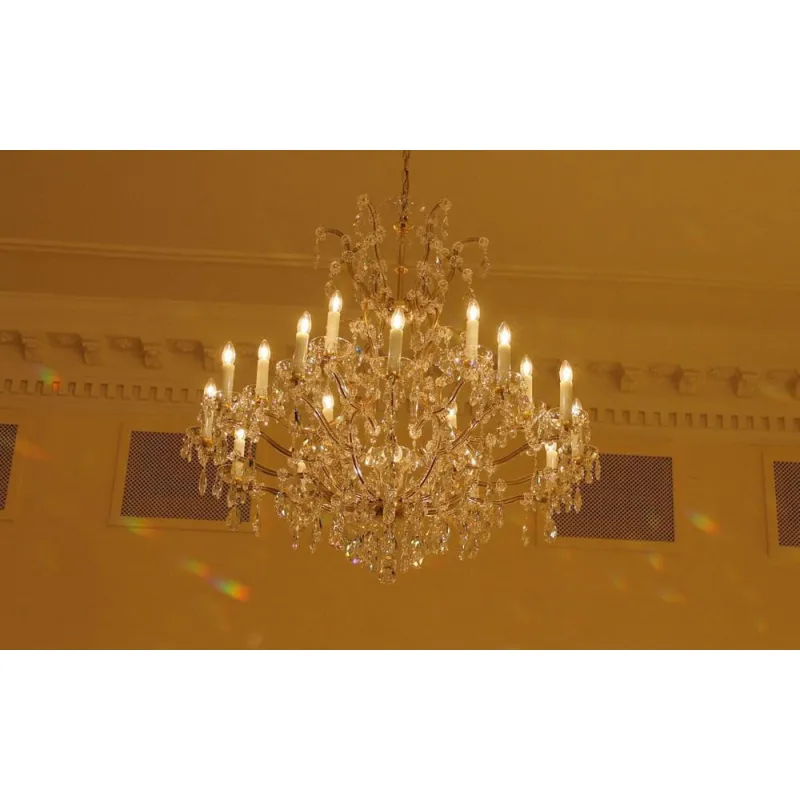 Candelabru Cristale, Maria Theresa, Bohemia, E14, L301099CE, Crystal