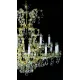 Candelabru Cristale, Maria Theresa, Bohemia, E14, L301099CE, Crystal