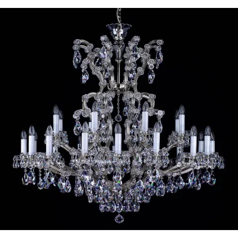 Candelabru Cristale, Maria Theresa, Bohemia, E14, L401000CE, Crystal