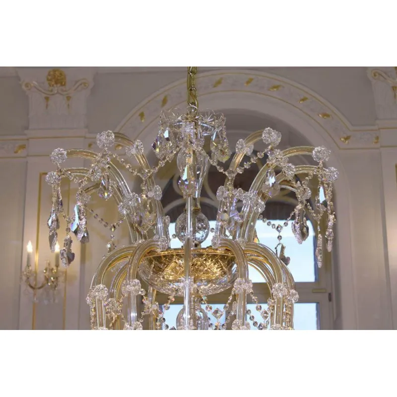 Candelabru Cristale, Bohemia, E14, L40100372PCE, Crystal