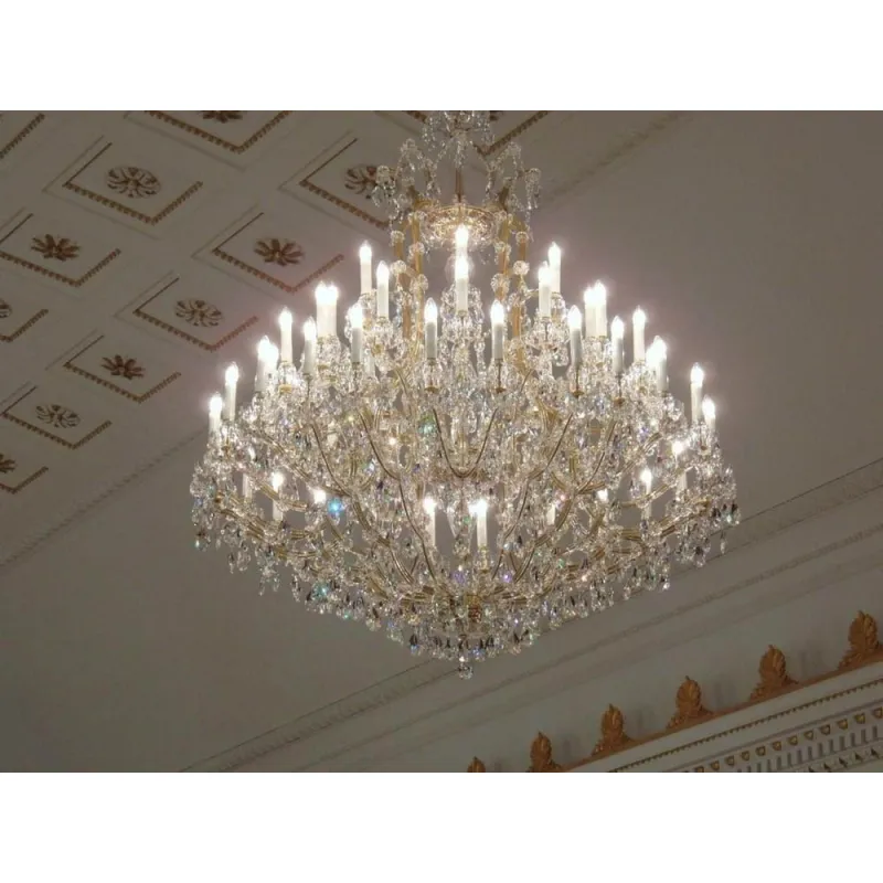 Candelabru Cristale, Maria Theresa, Bohemia, E14, L401003CE, Crystal