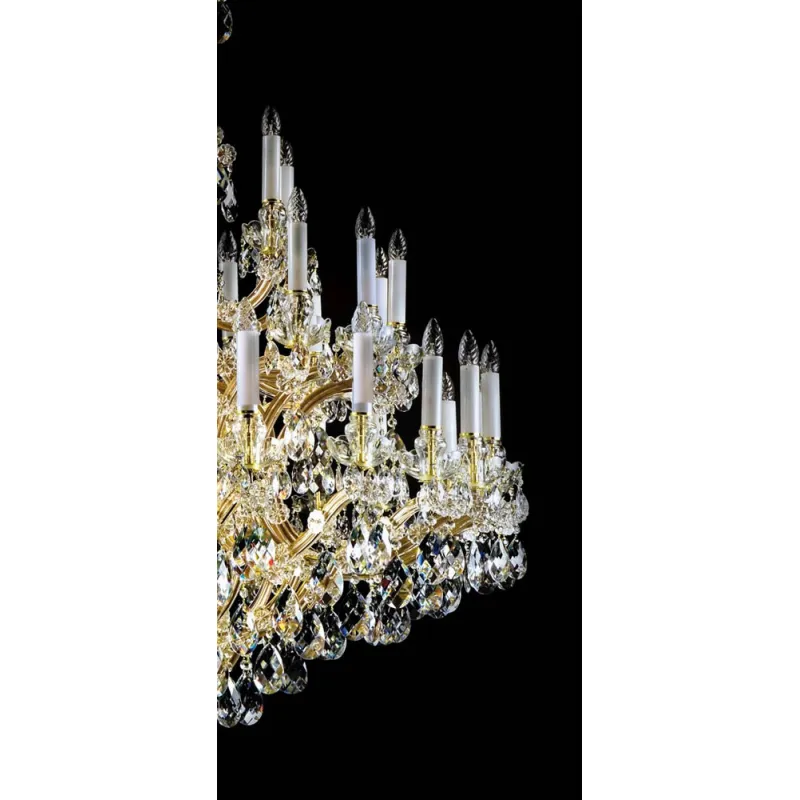 Candelabru Cristale, Maria Theresa, Bohemia, E14, L401003CE, Crystal