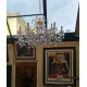 Candelabru Cristale, Maria Theresa, Bohemia, E14, L401004CE, Crystal