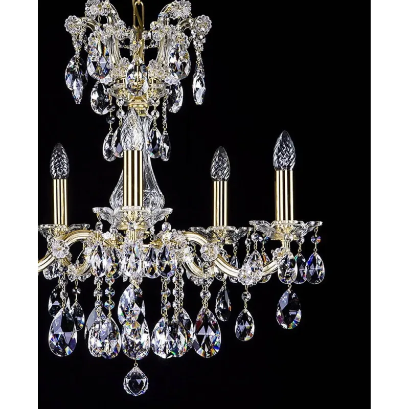 Candelabru Cristale, Maria Theresa, Bohemia, E14, L401007CE, Crystal