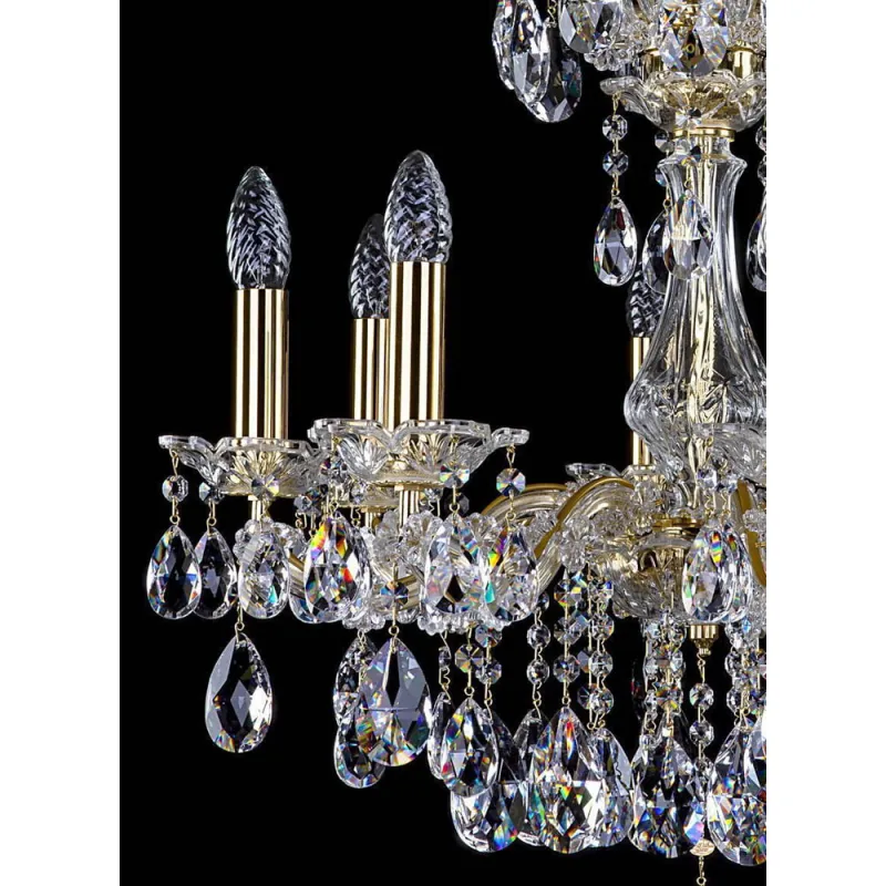 Candelabru Cristale, Maria Theresa, Bohemia, E14, L401007CE, Crystal
