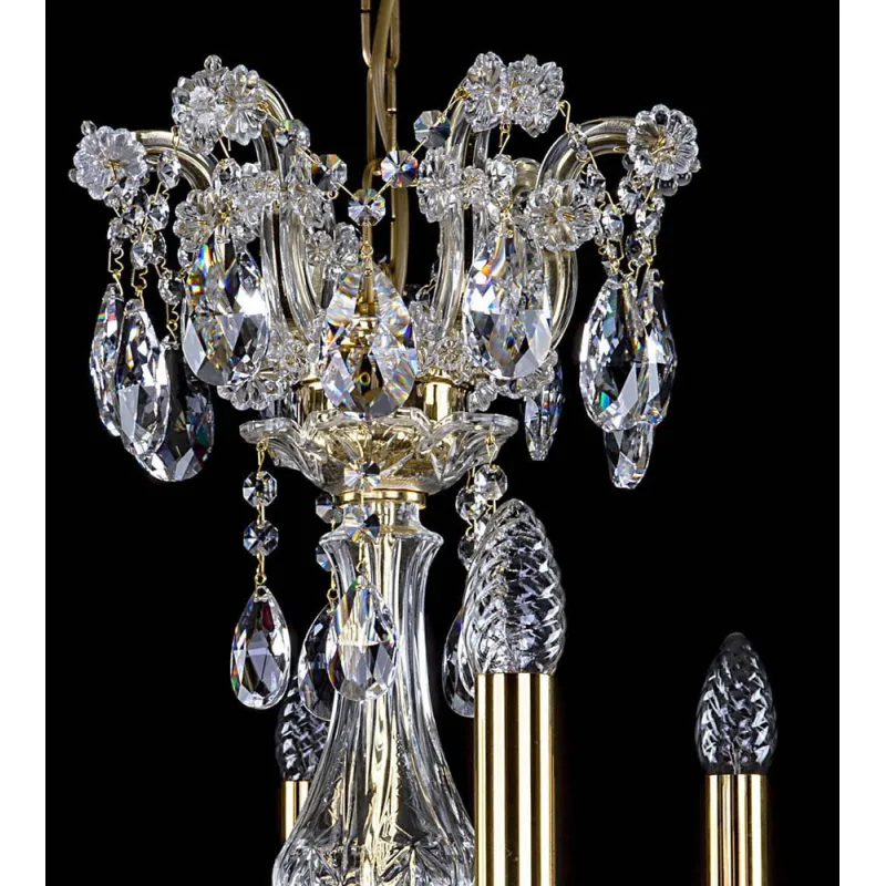 Candelabru Cristale, Maria Theresa, Bohemia, E14, L401008CE, Crystal