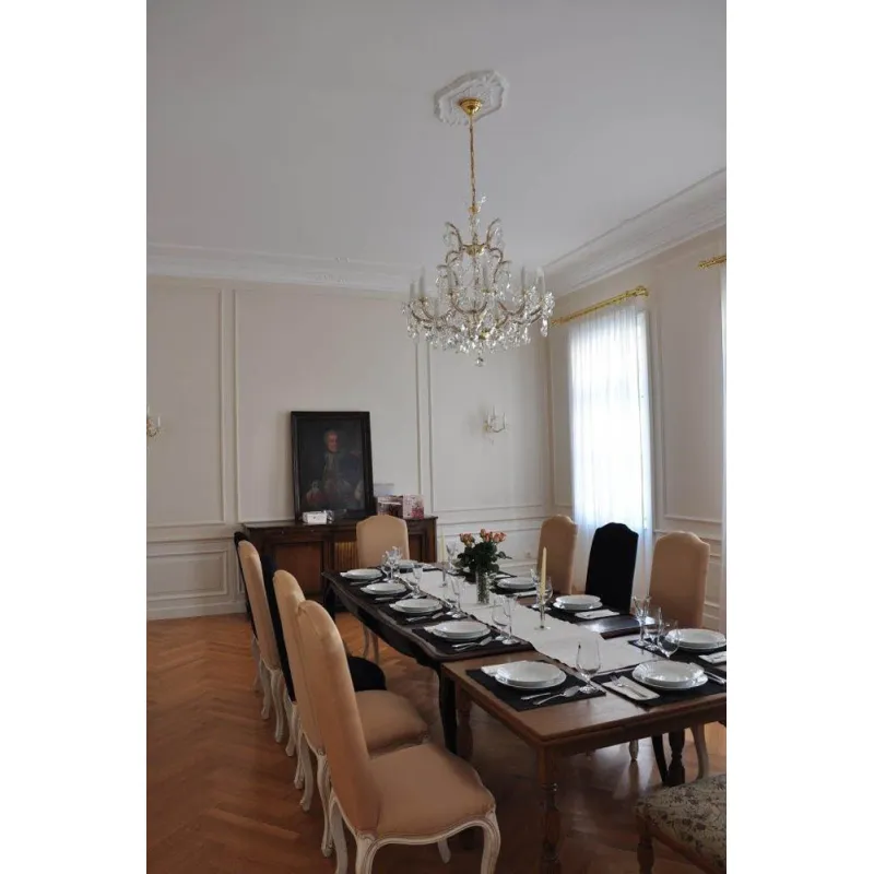 Candelabru Cristale, Maria Theresa, Bohemia, E14, L401012CE, Crystal