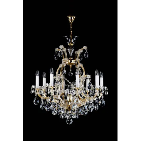 Candelabru Cristale, Maria Theresa, Bohemia, E14, L401016CE, Crystal