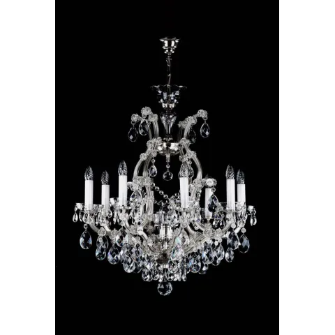Candelabru Cristale, Maria Theresa, Bohemia, E14, L401016CE, Crystal