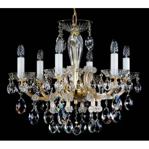 Candelabru Cristale, Maria Theresa, Bohemia, E14, L401018CE, Crystal