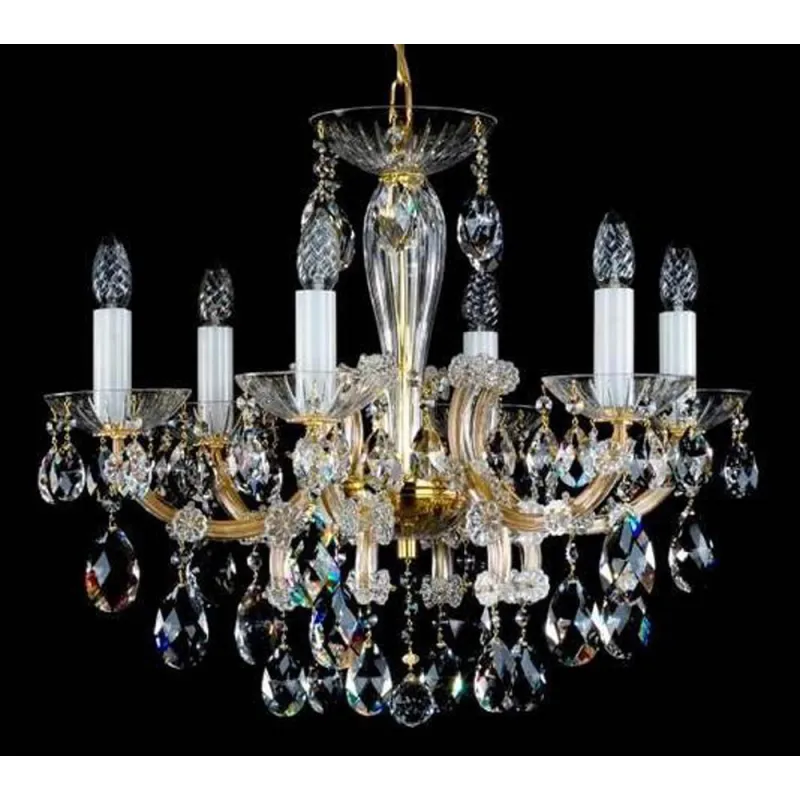 Candelabru Cristale, Maria Theresa, Bohemia, E14, L401018CE, Crystal