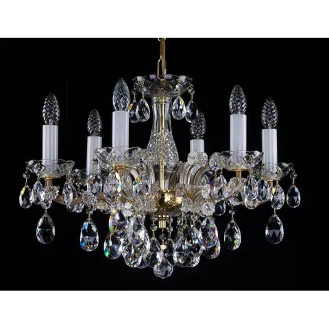 Candelabru Cristale, Maria Theresa, Bohemia, E14, L401020CE, Crystal