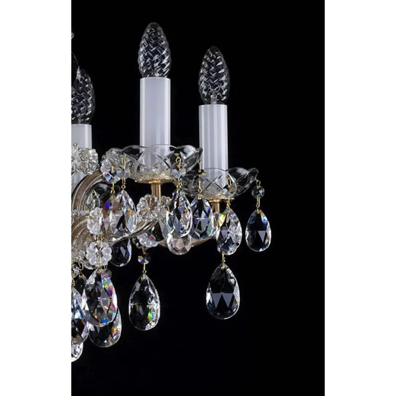 Candelabru Cristale, Maria Theresa, Bohemia, E14, L401020CE, Crystal