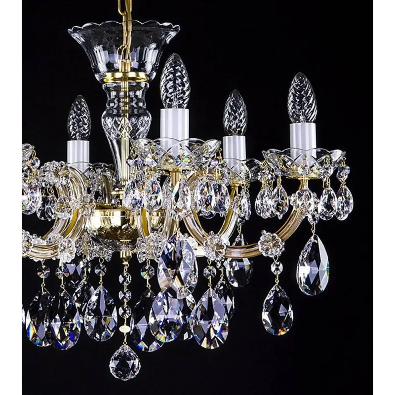 Candelabru Cristale, Bohemia, E14, L401024CE, Crystal