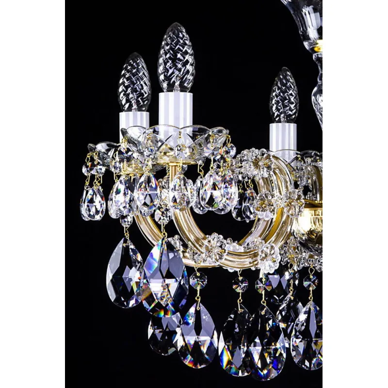 Candelabru Cristale, Bohemia, E14, L401024CE, Crystal