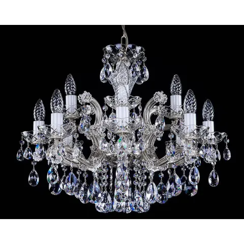 Candelabru Cristale, Maria Theresa, Bohemia, E14, L401025CE, Crystal