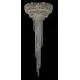 Candelabru Cristale, Spirala, Bohemia, E14, L401031CLN, Crystal