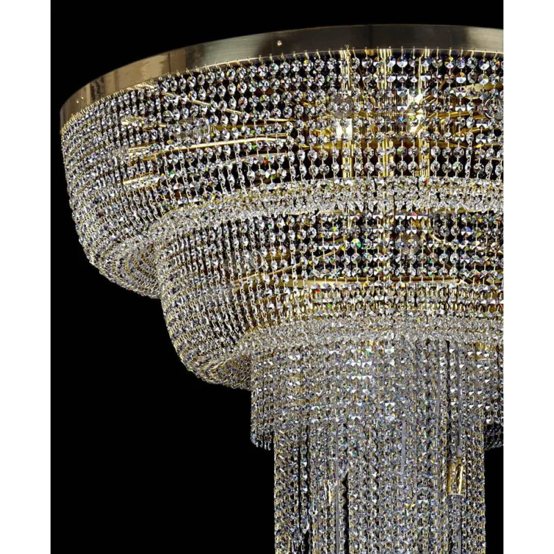 Candelabru Cristale, Spirala, Bohemia, E14, L401031CLN, Crystal