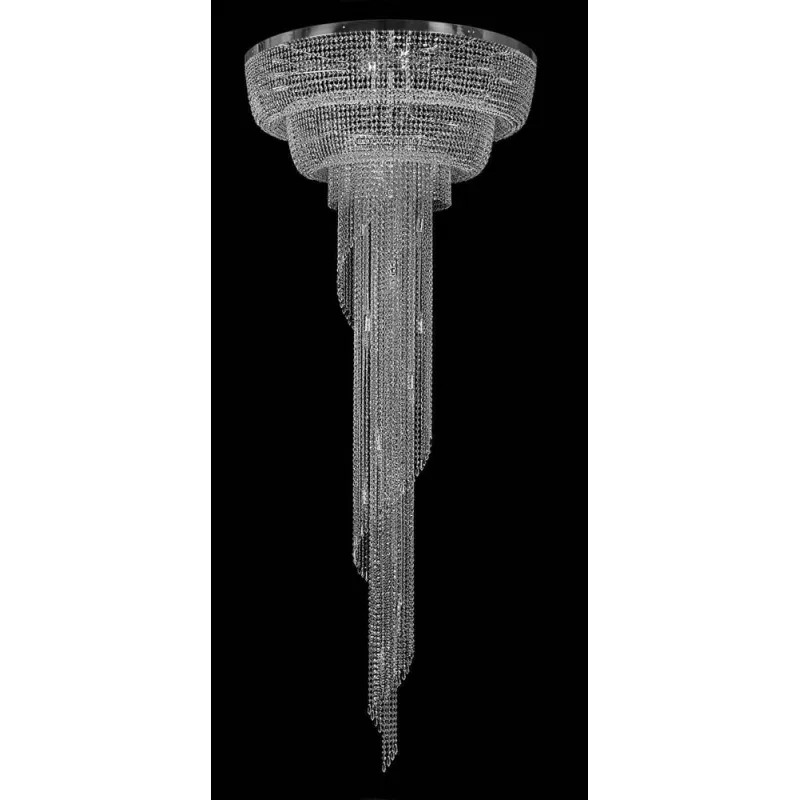 Candelabru Cristale, Spirala, Bohemia, E14, L401031CLN, Crystal