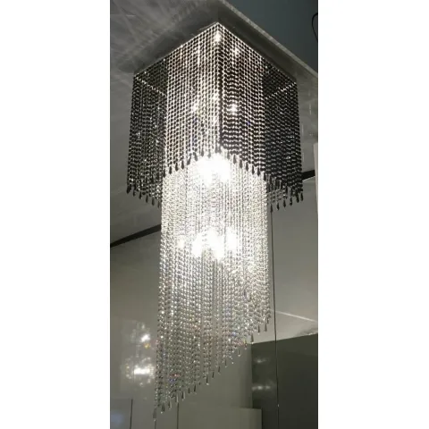 Plafoniera Cristale, Square, Bohemia, E14, L401033CLN, Crystal