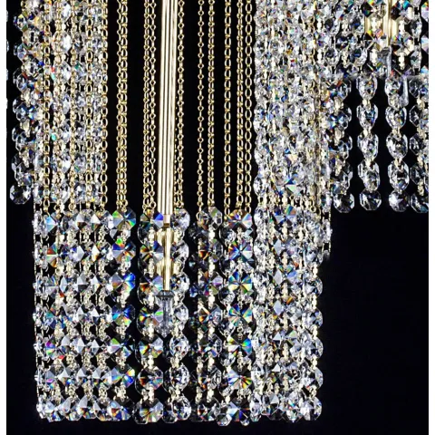 Candelabru Cristale, Spirala, Bohemia, G9, L401034CE, Crystal