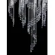 Candelabru Cristale, Spirala, Bohemia, G9, L401035CLN, Crystal