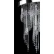 Candelabru Cristale, Spirala, Bohemia, G9, L401035CLN, Crystal