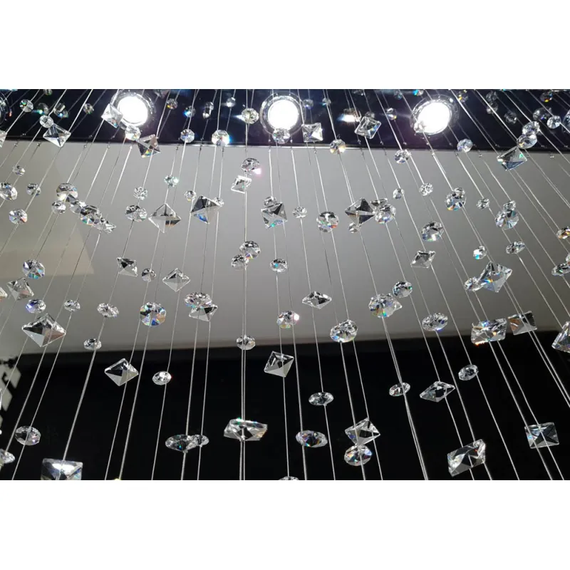 Plafoniera Cristale, Square, Bohemia, GU10, L401041CEATYP, Crystal