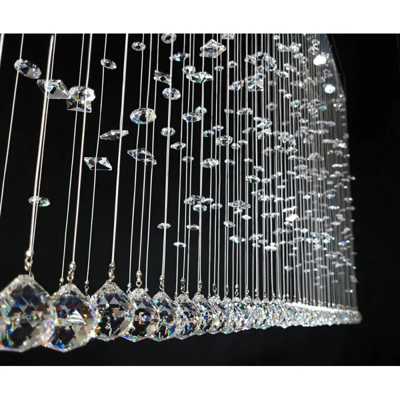 Plafoniera Cristale, Square, Bohemia, GU10, L401041CEATYP, Crystal