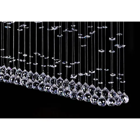 Plafoniera Cristale, Square, Bohemia, GU10, L401041CE, Crystal