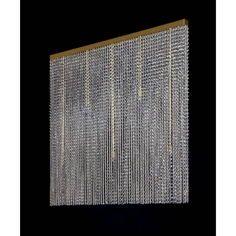 Plafoniera Cristale, Square, Bohemia, G9, L401042CLN, Crystal