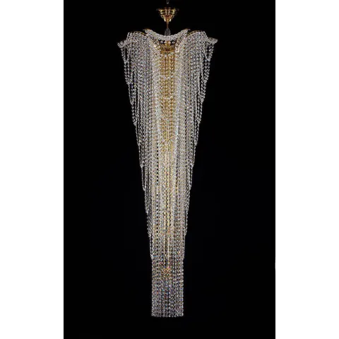 Candelabru Cristale, Spirala, Bohemia, E14, L401045CLN, Crystal