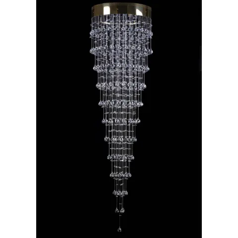 Candelabru Cristale, Spirala modern, Bohemia, G9, L401049CE, Crystal