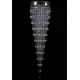 Candelabru Cristale, Spirala modern, Bohemia, G9, L401049CE, Crystal
