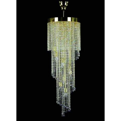 Candelabru Cristale, Spirala, Bohemia, E14, L401053CLN, Crystal