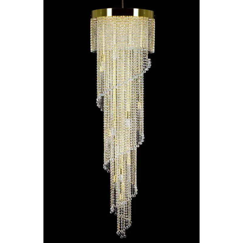 Candelabru Cristale, Spirala, Bohemia, E14, L401055CLN, Crystal