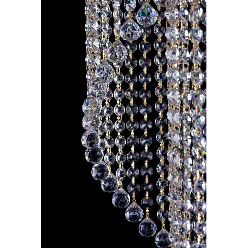 Candelabru Cristale, Spirala, Bohemia, E14, L401058CLN, Crystal