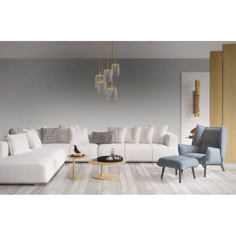 Pendul Cristale, Bohemia, E14, L401077CLN, Crystal