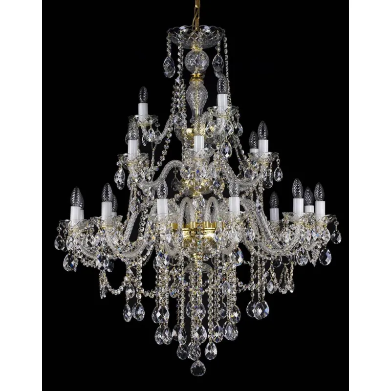 Candelabru Cristale, Bohemia, E14, LA010012CE, Crystal