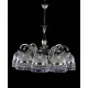 Candelabru Alama, Cristale, Bohemia, E27, LA010098CLN, Crystal
