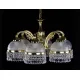 Candelabru Alama, Cristale, Bohemia, E27, LA010099CE, Crystal