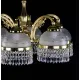 Candelabru Alama, Cristale, Bohemia, E27, LA010099CE, Crystal