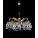Candelabru Alama, Cristale, Bohemia, E27, LA010099CE, Crystal